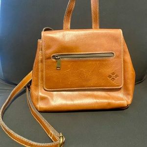 Patricia Nash convertible leather bag/purse